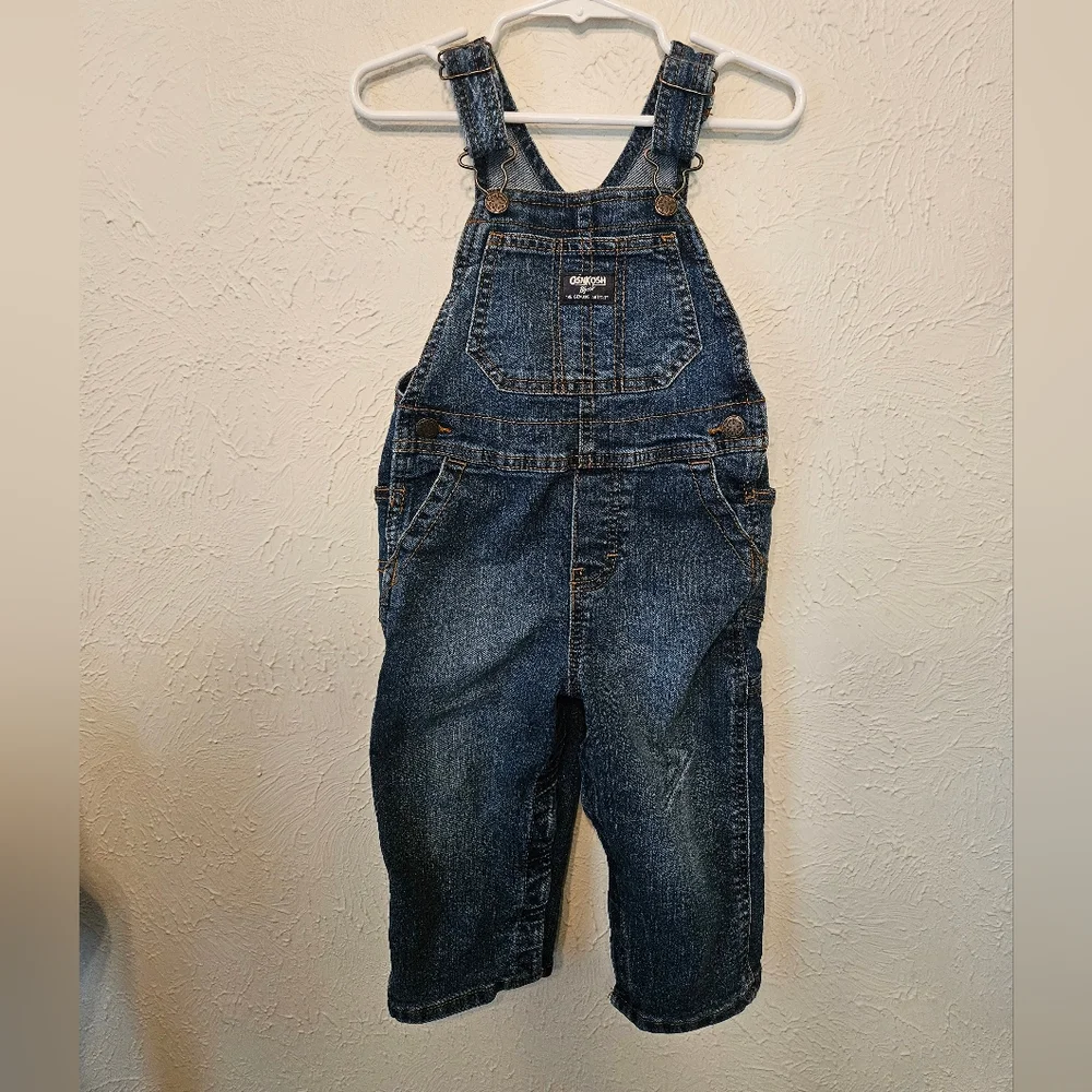 Oshkosh boy toddler overalls - Picture 1 of 5